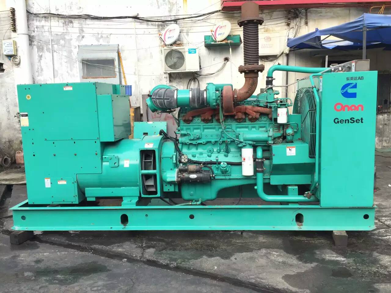 山亭租赁发电机-柴油发电机不正常冒烟的原因